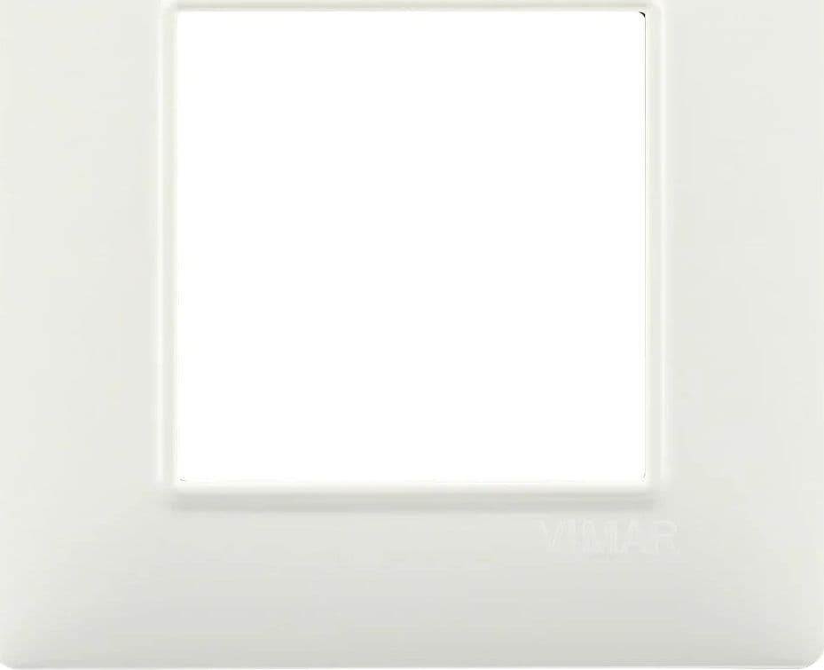 Vimar Plana Placca 2 Moduli Colore Avorio SKU 14642.02 - Design Elegante, Resistente e Funzionale - 2