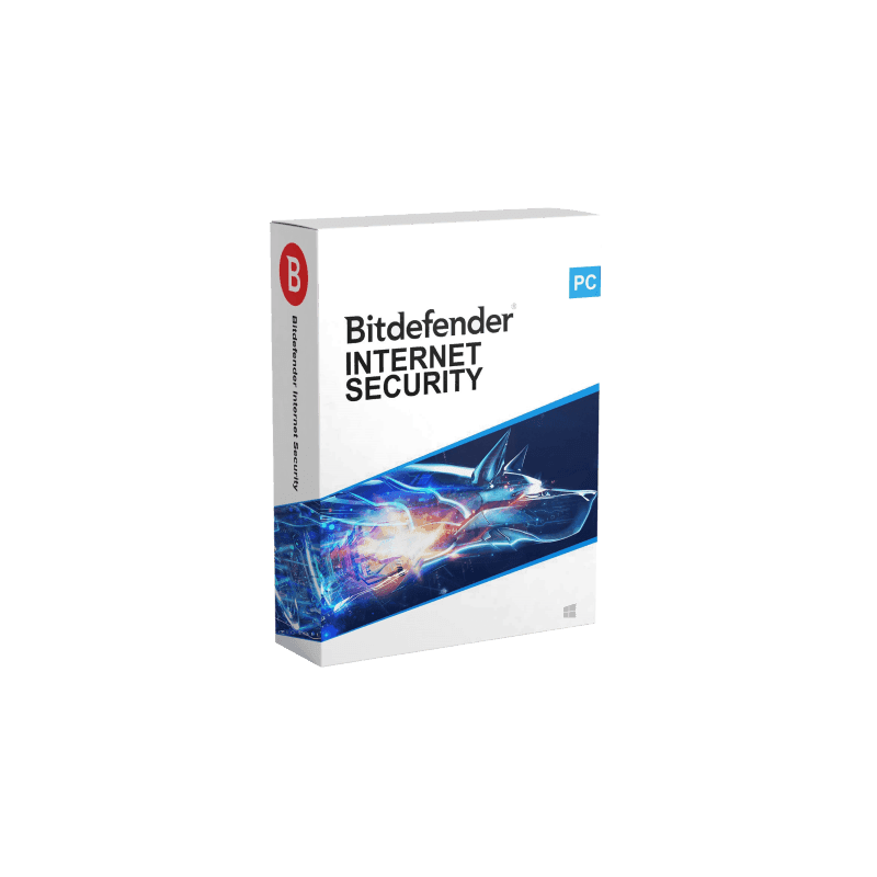 Antivirus Bitdefender Internet Security per PC - 1 Anno - 5 Dispositivi