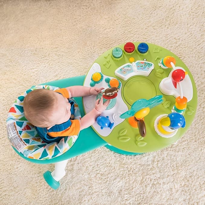 Girello Around We Go 2 IN 1 Tropic Center Bright Stars - 3