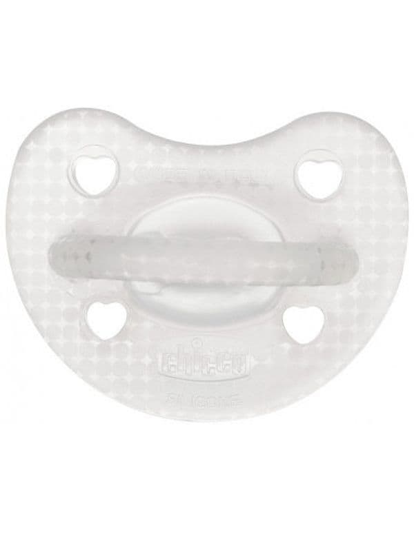 Gommotto Chicco Lux Fluo 2-6mesi – Trasparente