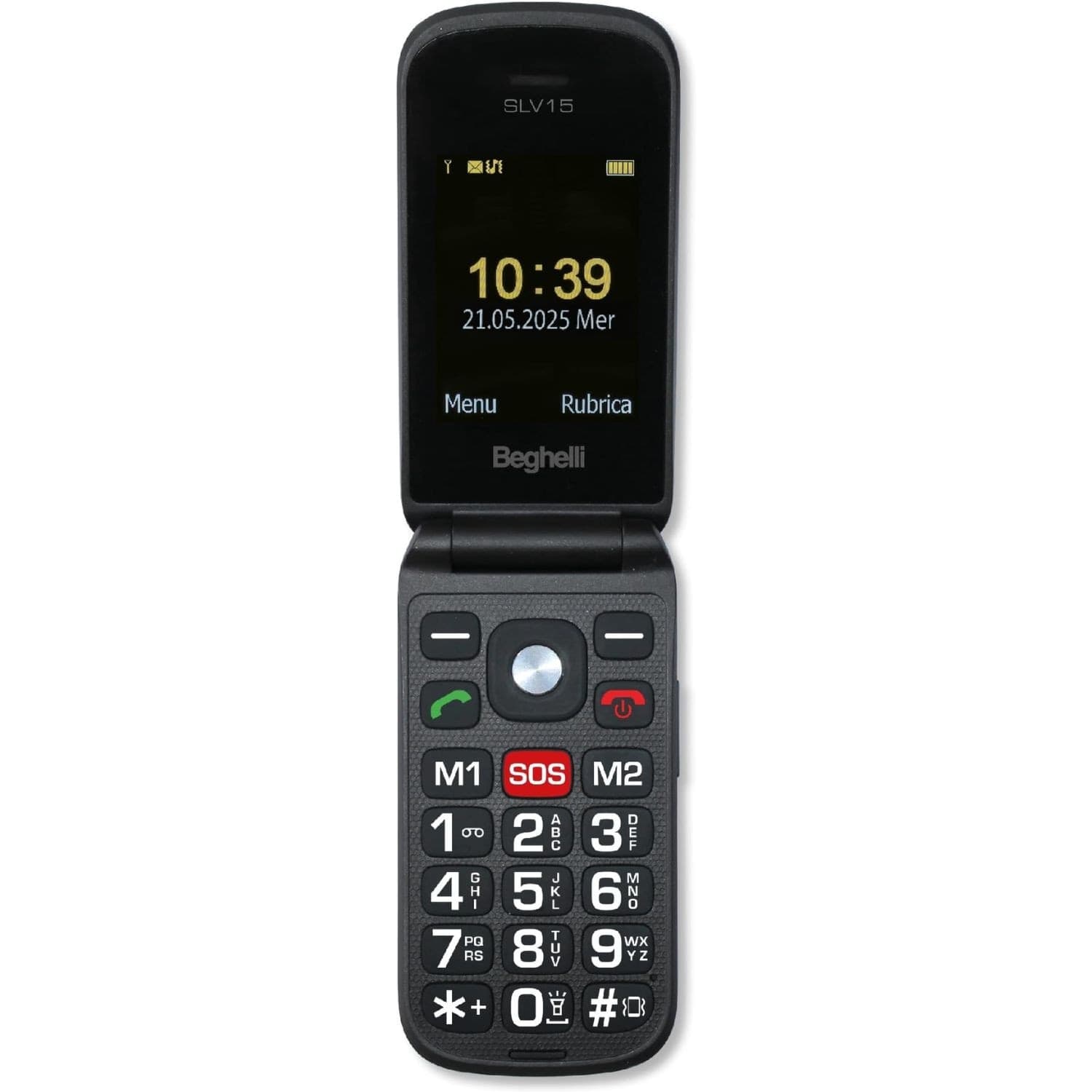 Beghelli Cellulare Anziani Black SLV15N - 3