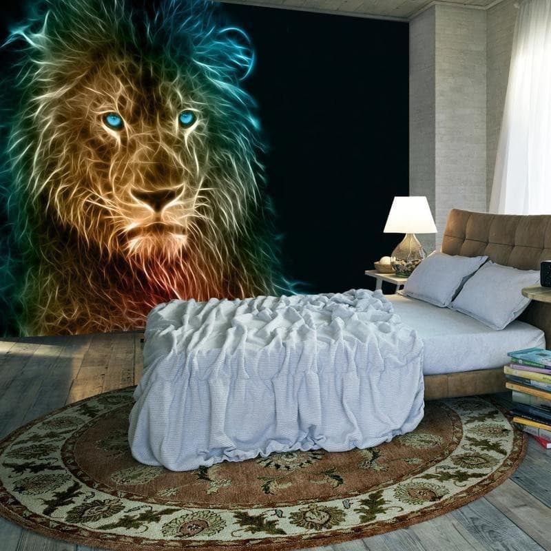 Fotomurale  Abstract lion - 3