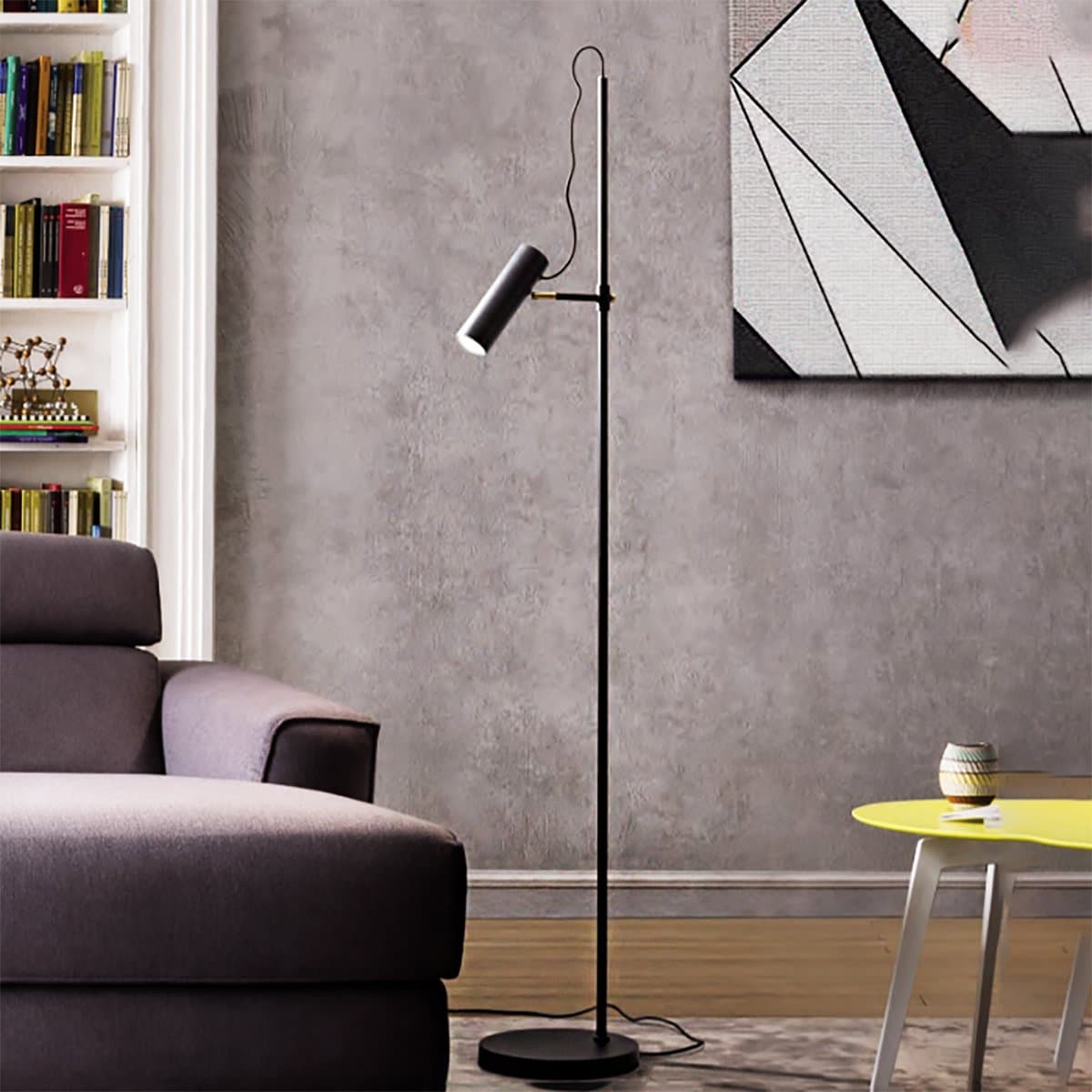 Piantana orientabile Redo group PIVOT 01-2370 2371 GU10 LED lampada terra moderna - 2
