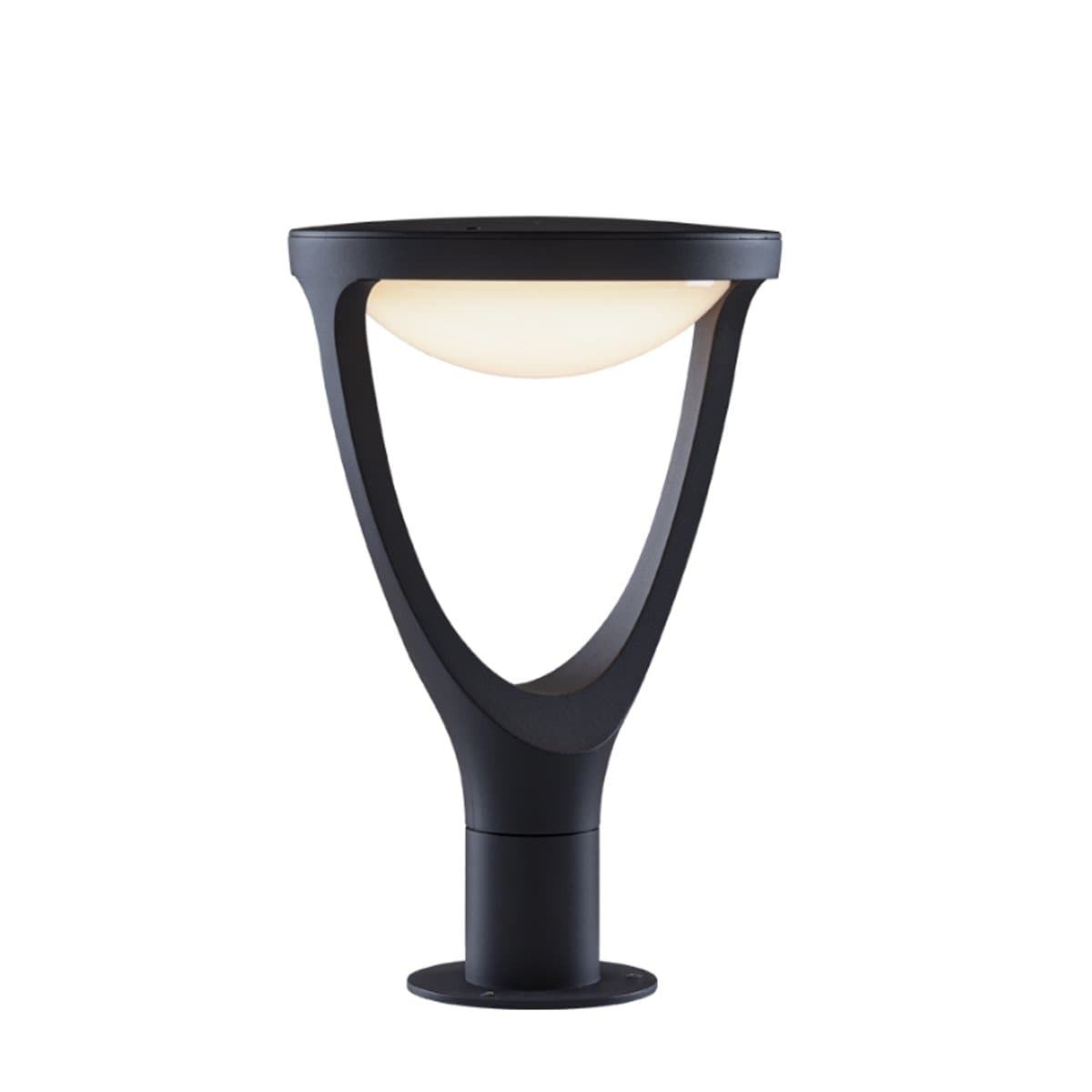 Lampioncino esterno Pan International PARK GRD02150 LED IP65 1900LM 3000K segnapasso giardino
