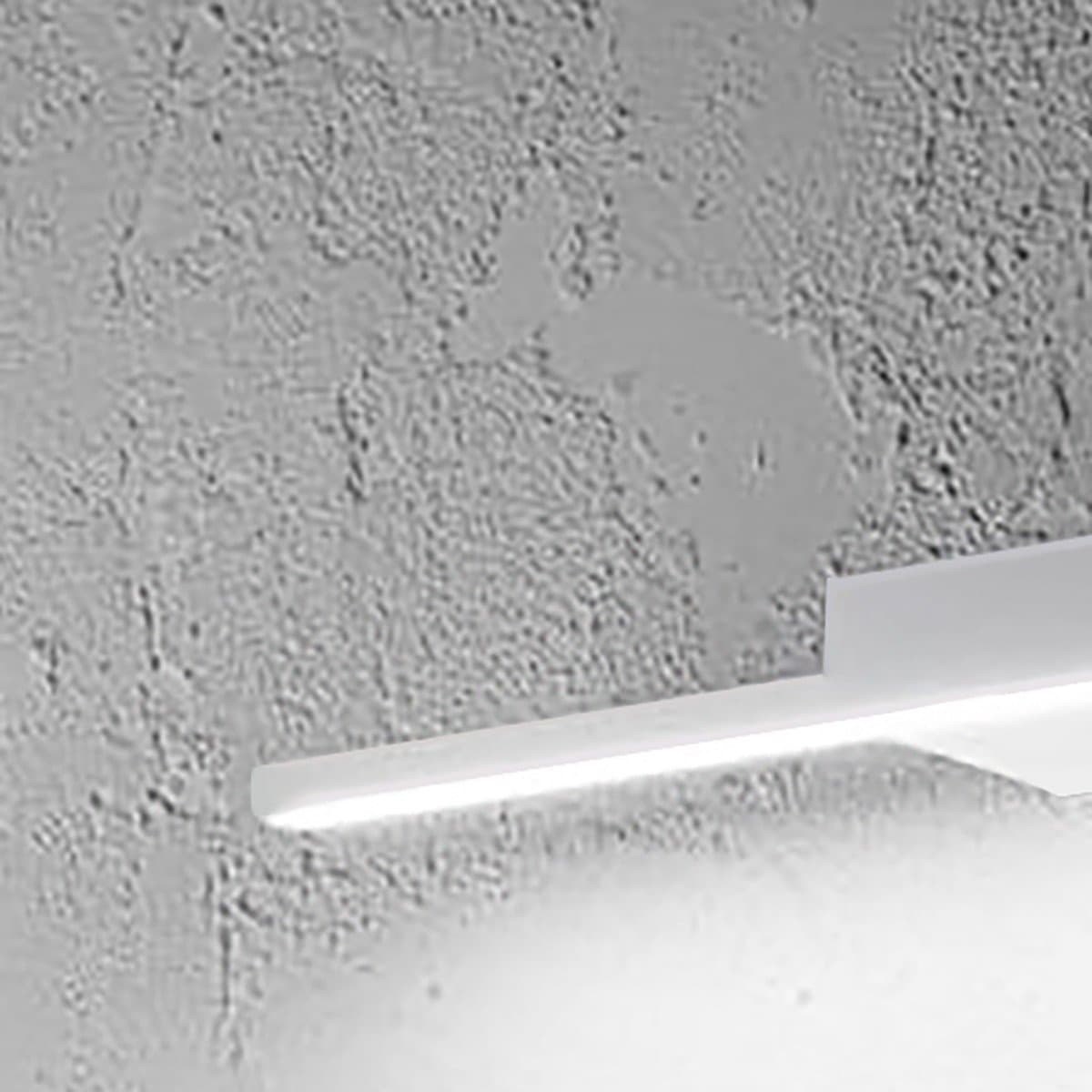 Applique specchio quadro Gea Luce ONE GAP492C IP44 3000°K 1670Lm lampada parete moderna - 3