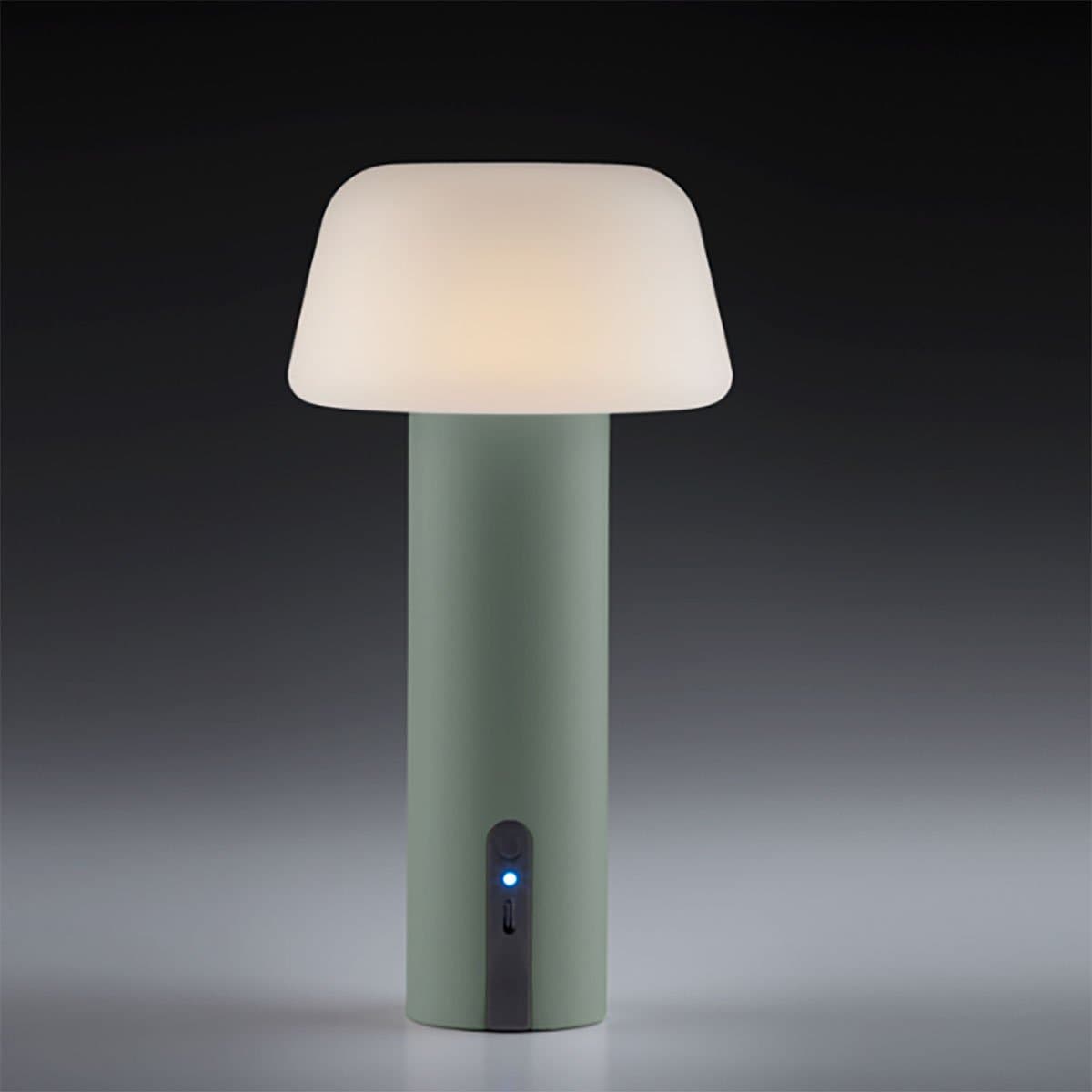 Abat-jour esterno Pan International SEAL TAV40042 IP54 LED VERDE SALVIA 180LM USB lampada tavolo giardino dimmerabile - 3