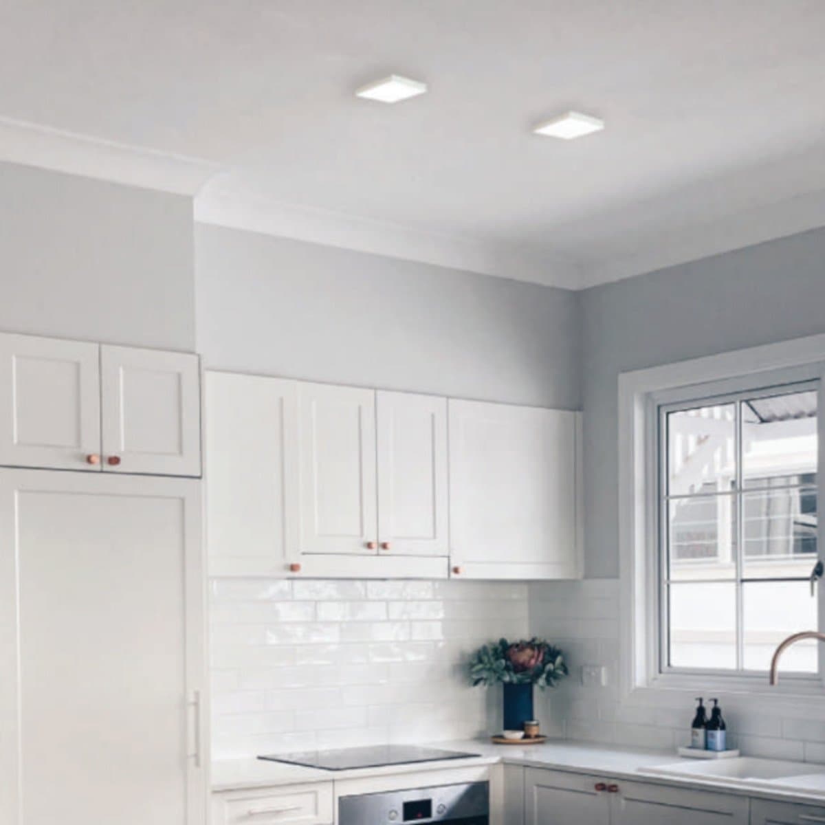 Plafoniera moderna Neo Luce Belfiore 10014 30193 LED materiale plastico lampada soffitto - 2