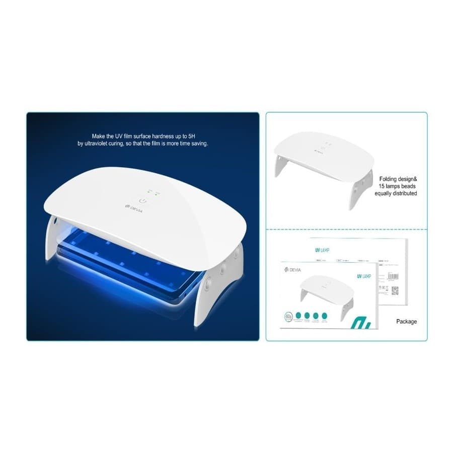 lampada uv per applicazione pellicole 6h. - 2