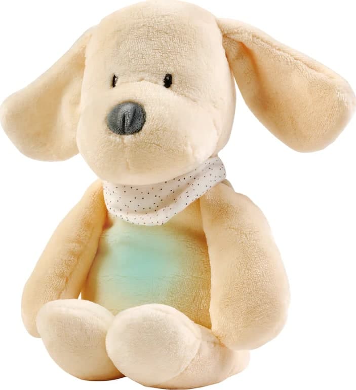Luce Notturna Peluche Nattou - Vari Animali – Cagnolino Beige