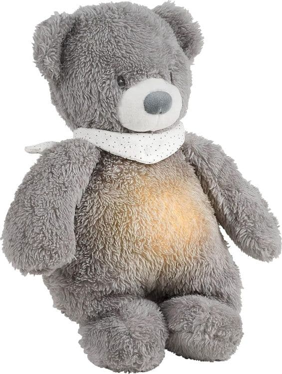 Luce Notturna Peluche Nattou - Vari Animali – Orso Grigio
