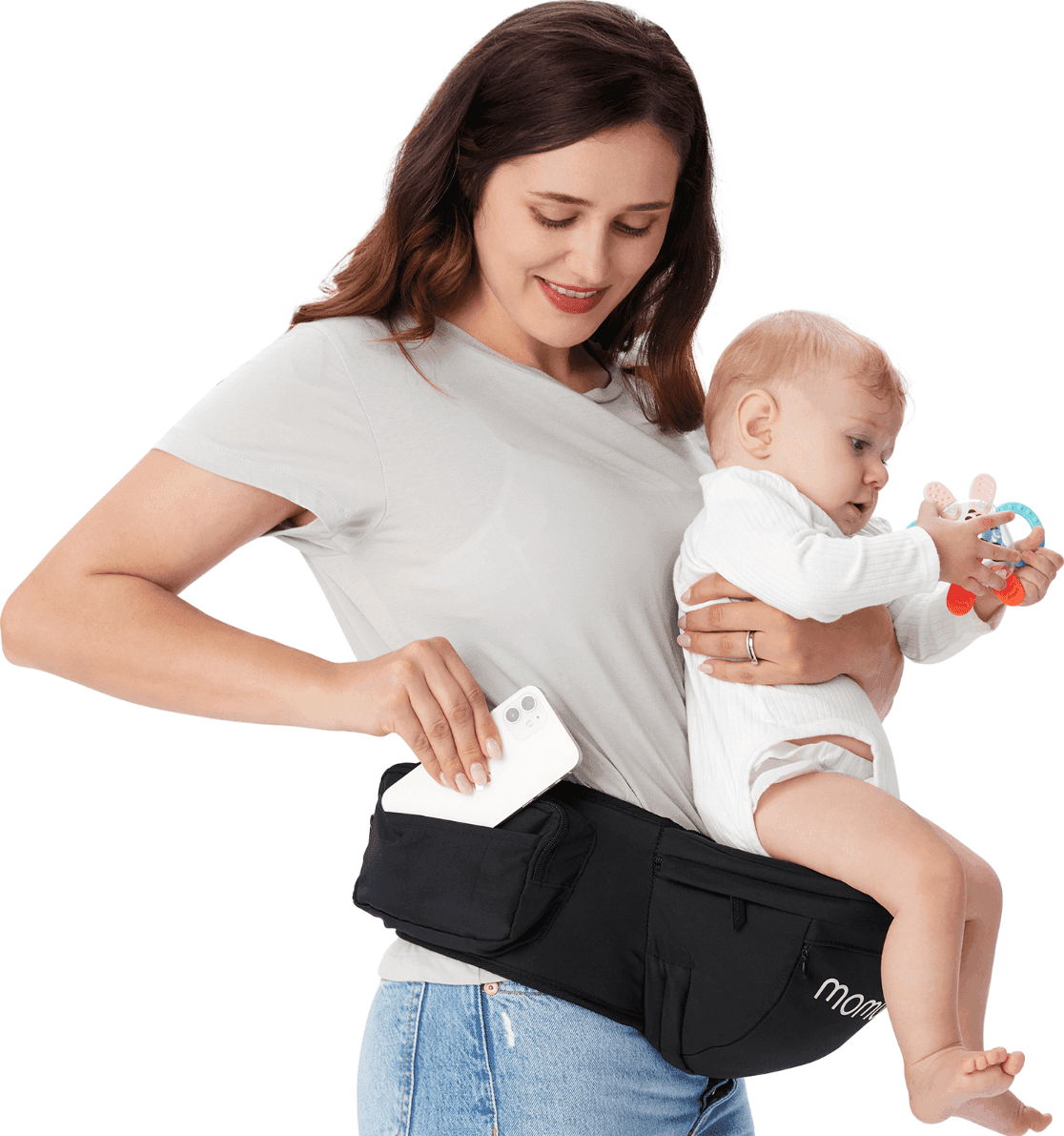 Marsupio Hip Seat Momcozy  - 4