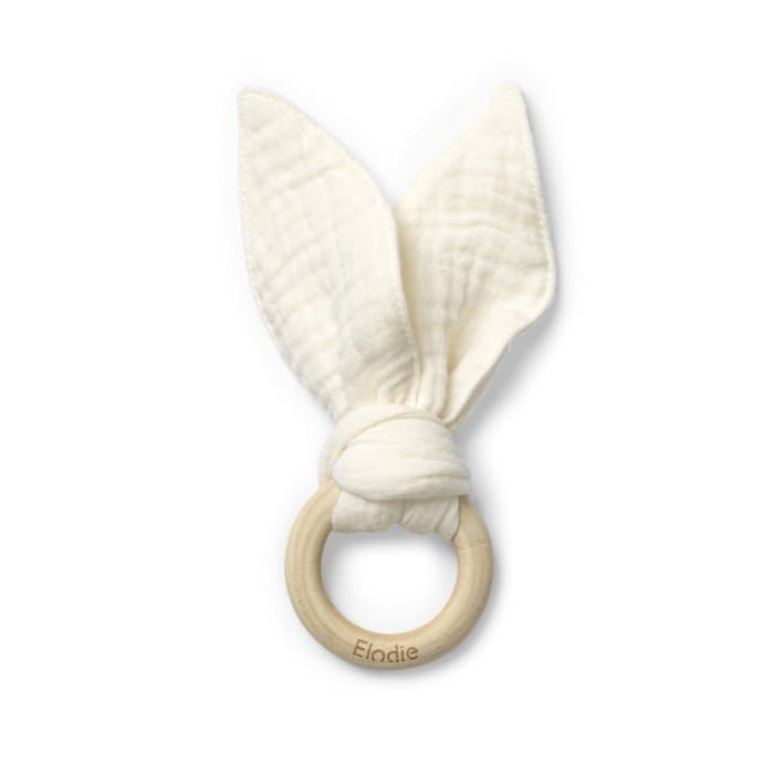 Massaggiagengive Legno e Cotone Elodie Details Vanilla Wite  - 1
