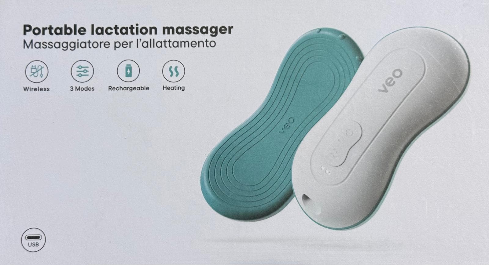 Massaggiatore per l'allattamento Veo - 2