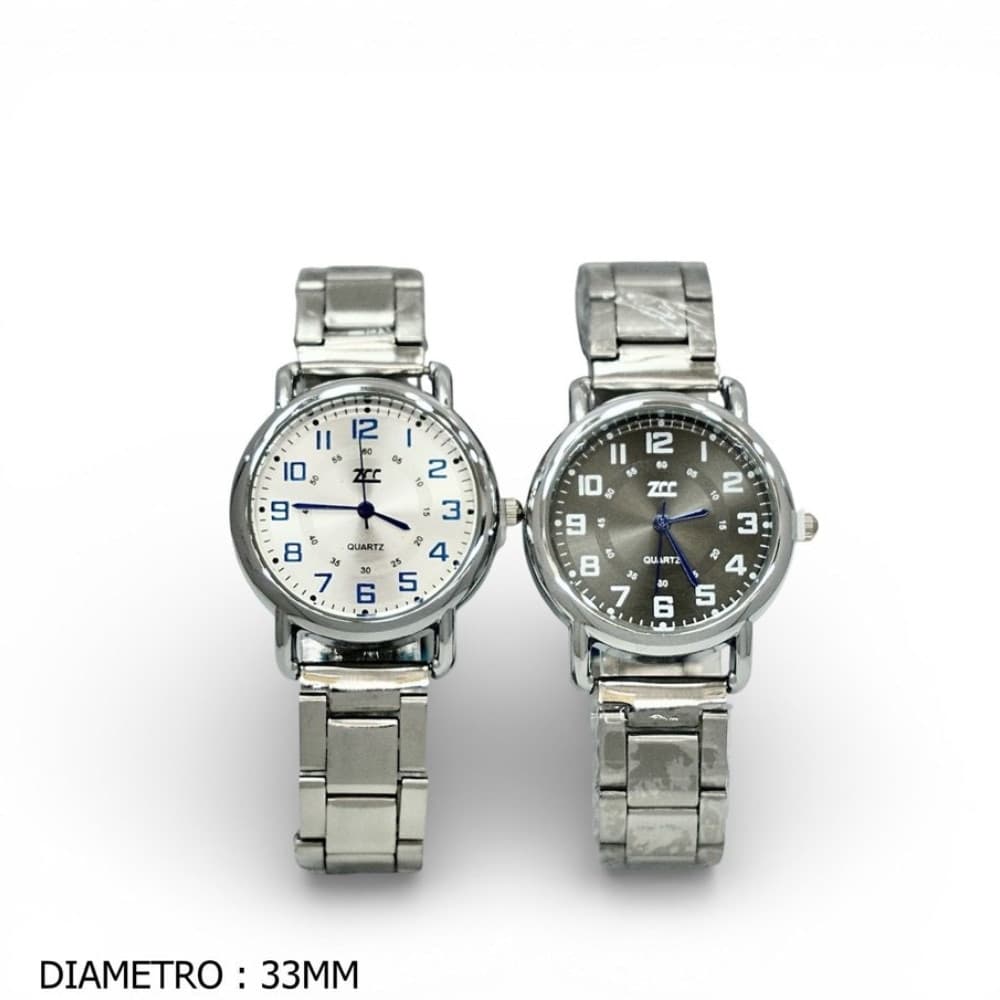 Orologio da Polso Elegante Acciaio 33mm Quadrante Casual - 2