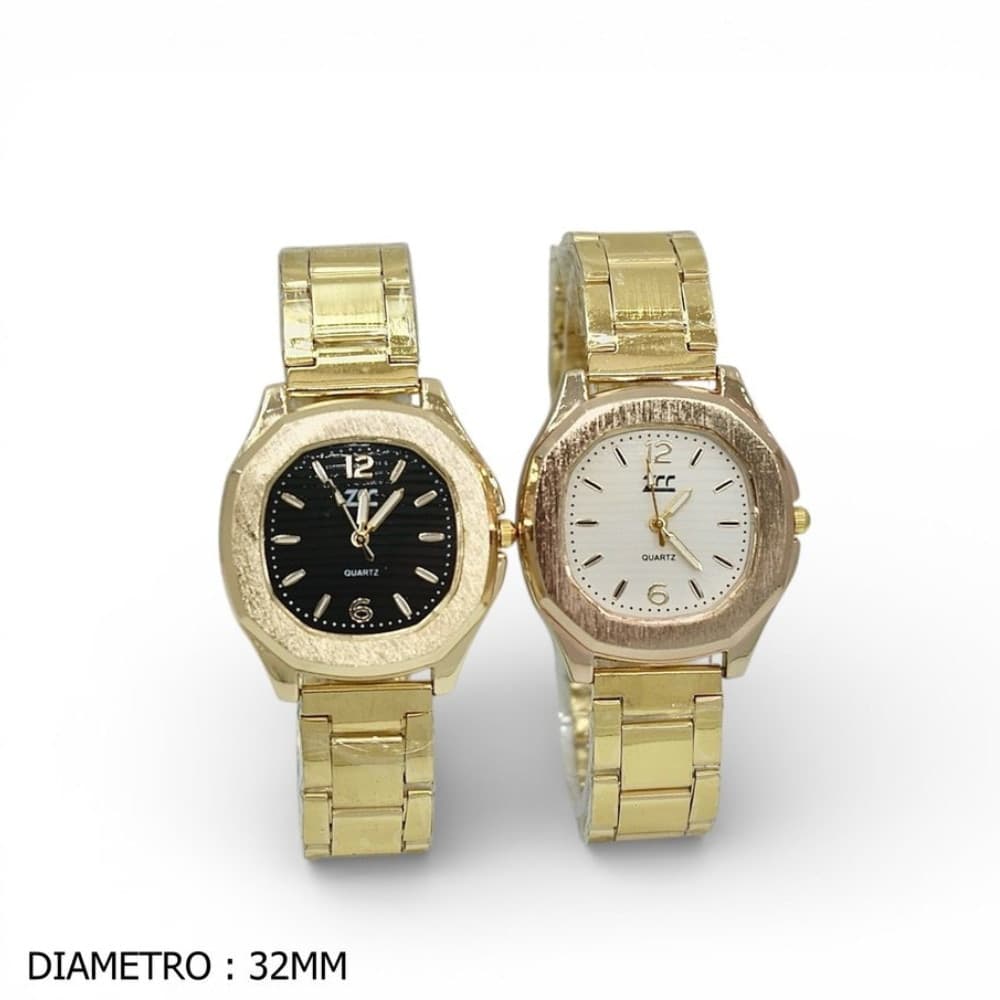 Orologio da Polso Donna Oro Elegante Moderno Quadrante Casual 32mm - 2