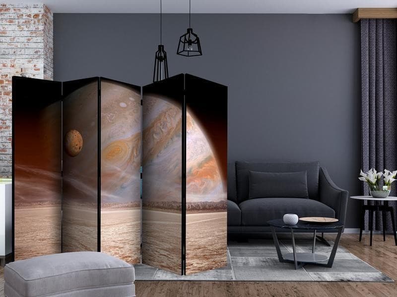 Paravento A small and a big planet II [divisori da interno] - 2