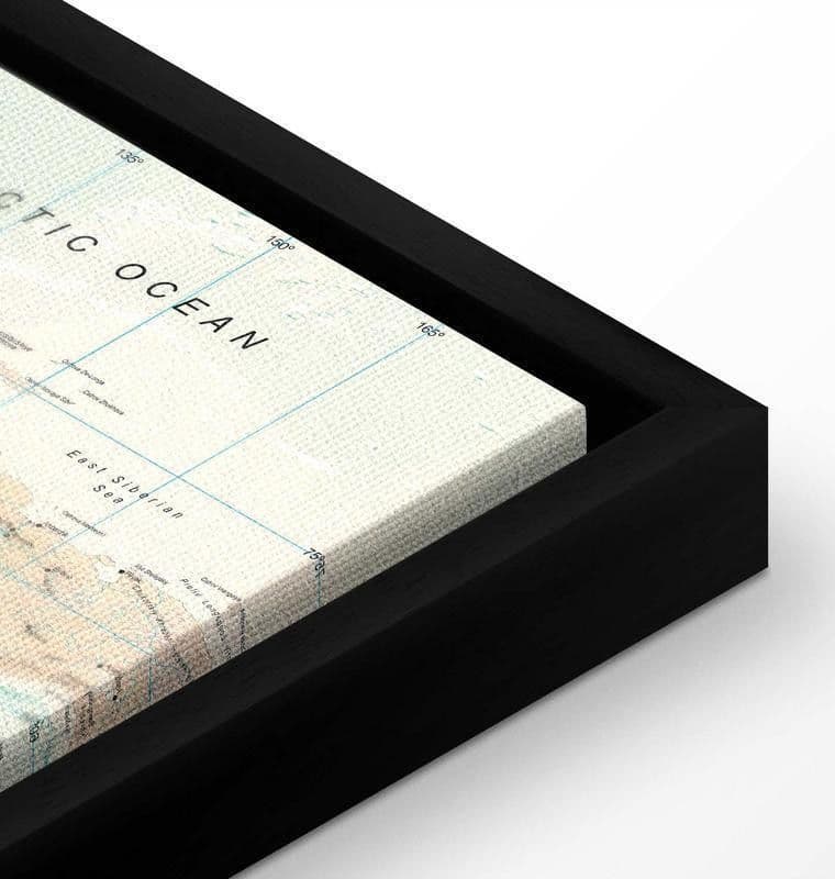 Quadro  World Map: Beautiful World - 14