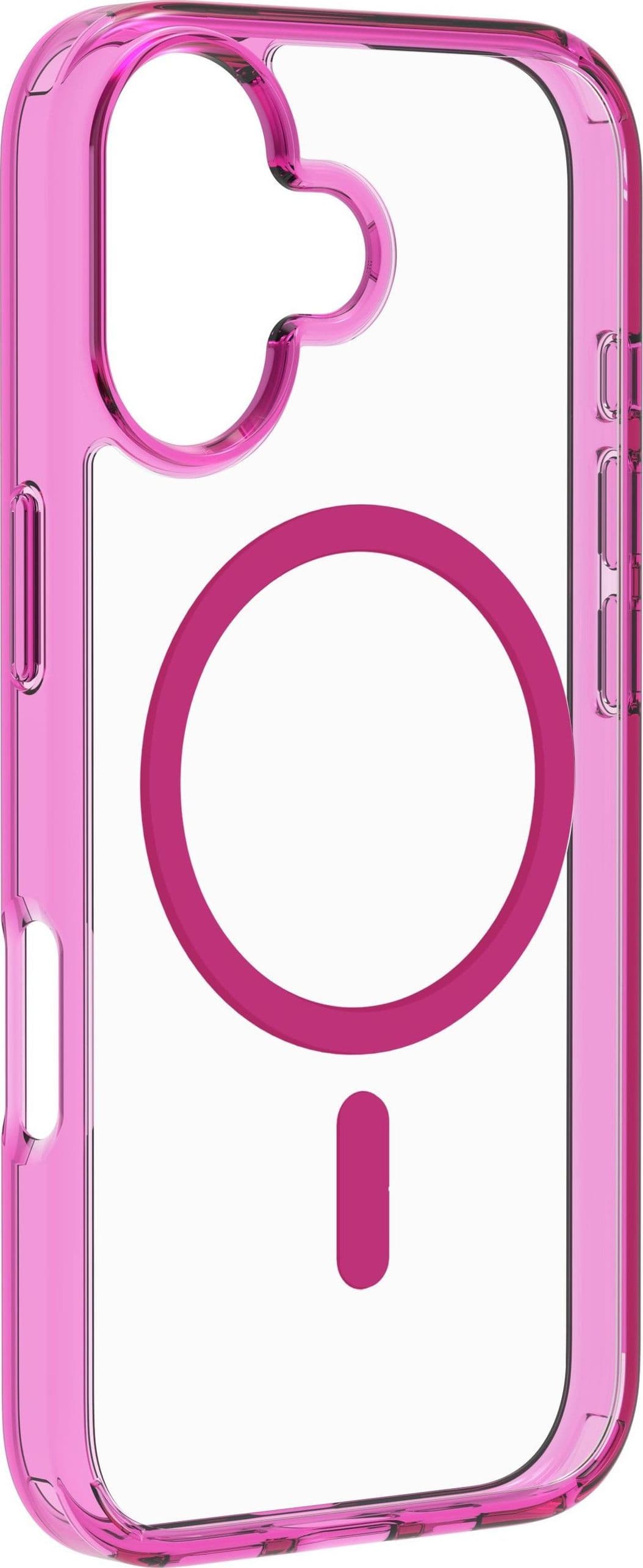 cover iphone 17 rosa -trasparente magsafe - 4