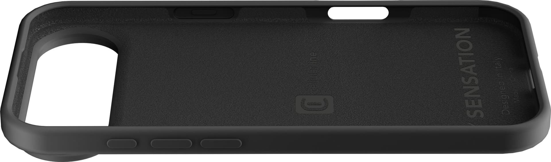 cover soft touch iphone 17 AIR nera - 3