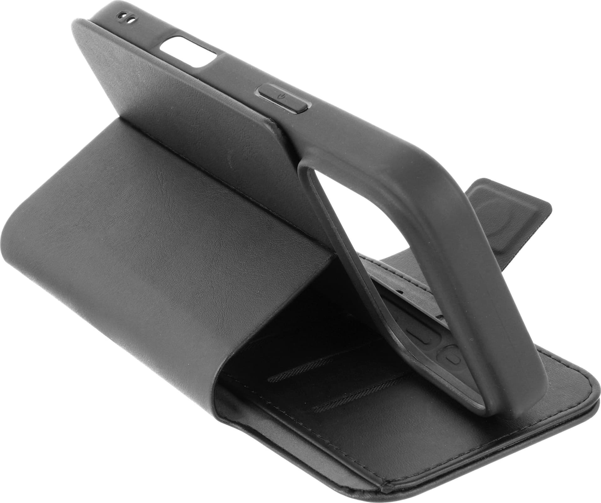 custodia a libro iphone 17 PRO MAX  nera con porta carte di credito - 2