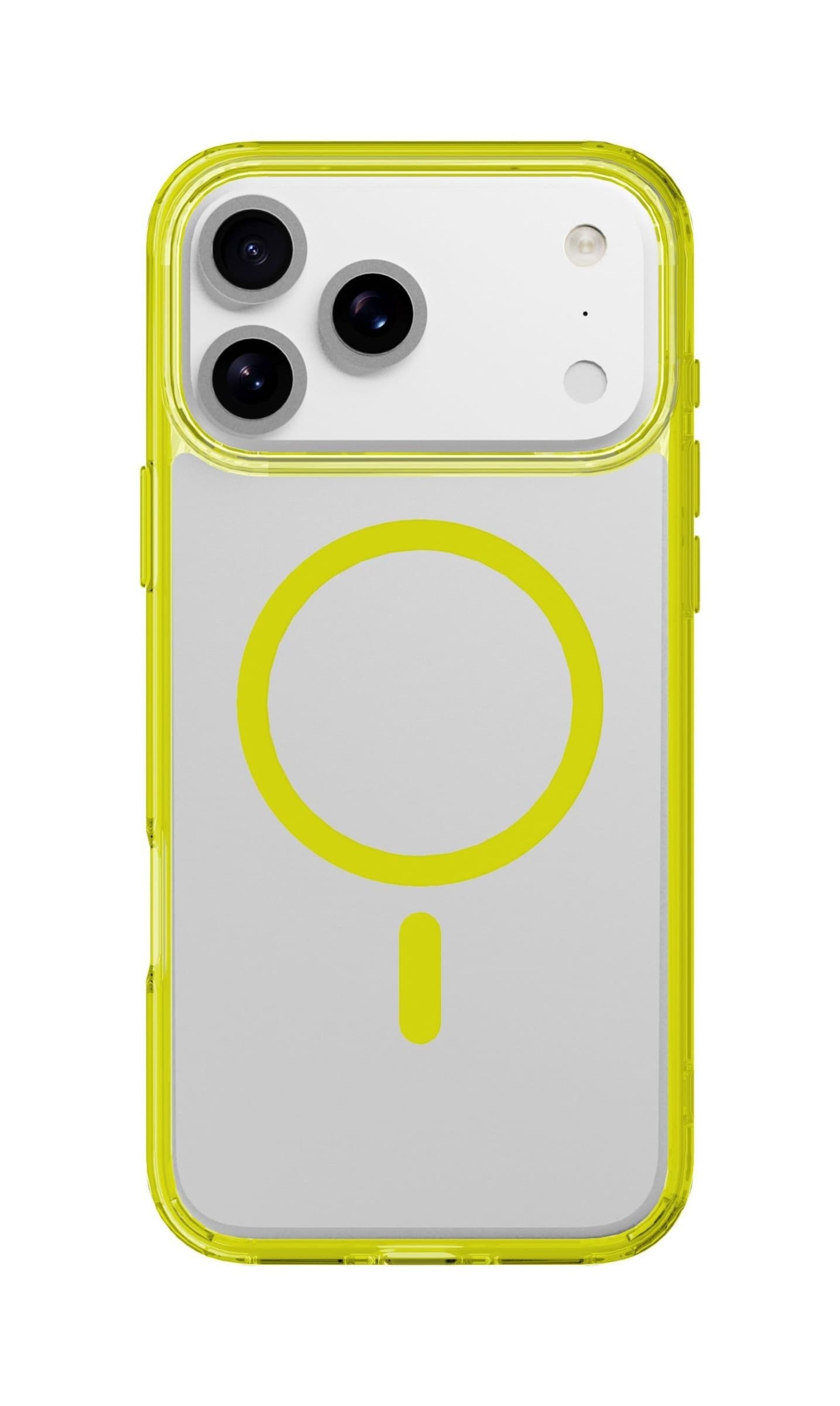 cover iphone 17 PRO lime - trasparente magsafe