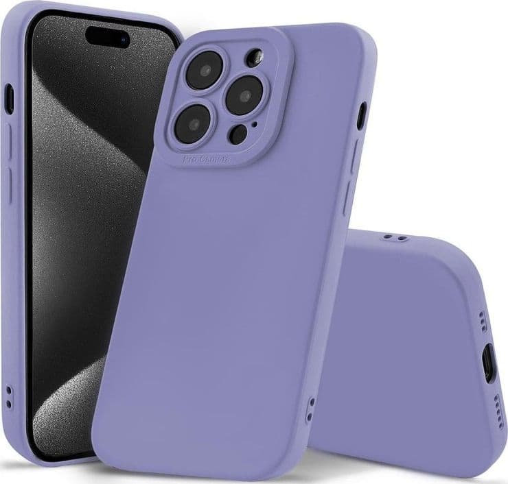 cover  silicone iphone 17 PRO viola - 2