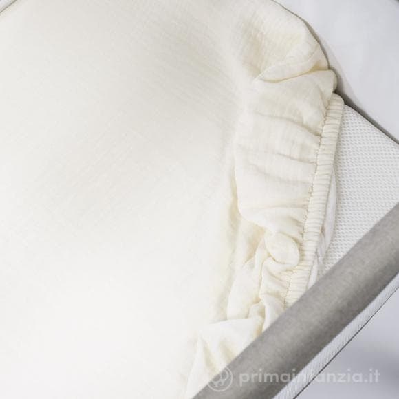 Piumino Per Culla + Lenzuolo Con Angoli + Cuscino 90x50 Cm Pasito a Pasito Nara - 3
