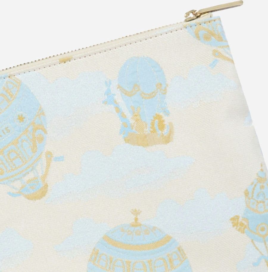 Pochette Atelier Choux Hot Air Balloons Jacquard Blue - 2