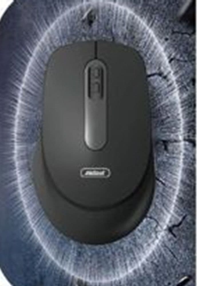 MOUSE SENZA FILI WIRELESS 2.4GHZ OTTICO DPI REGOLABILE 1200/1600 ERGONOMICO COMPATTO Q-M410 - 3