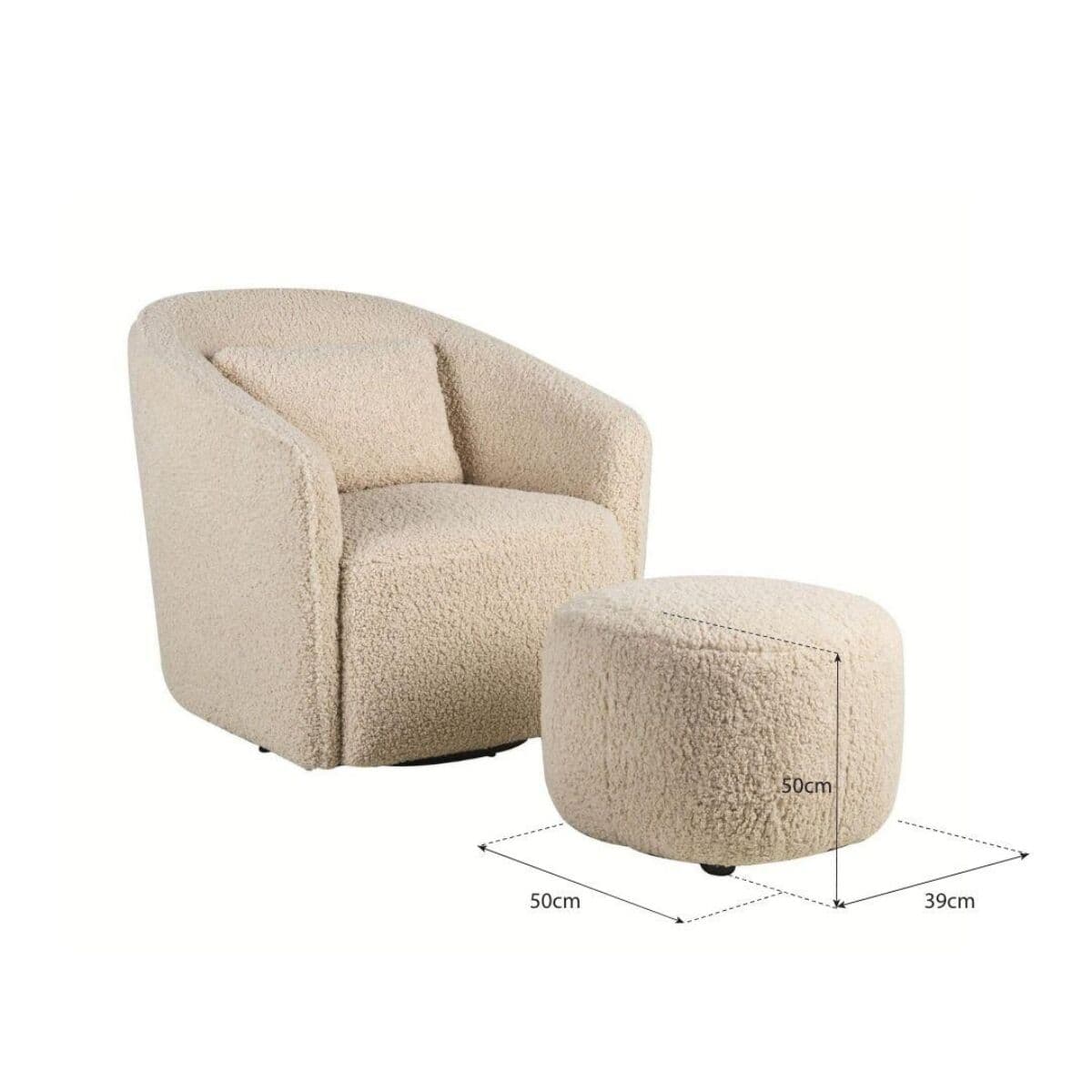Pouf Quax Gomi - Sheep - 4
