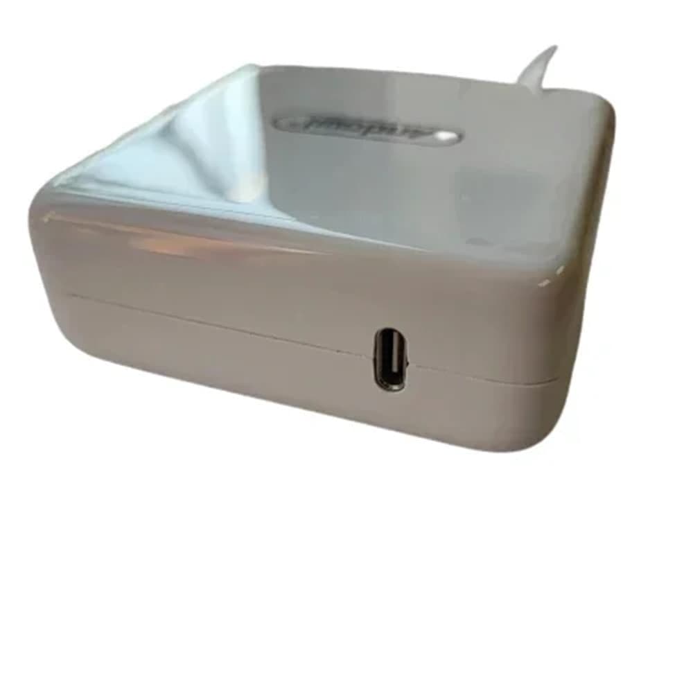 CARICABATTERIE A RICARICA RAPIDA PORTA USB-C PER LAPTOP CON CAVO TYPE-C 100W Q-KC03 - 6