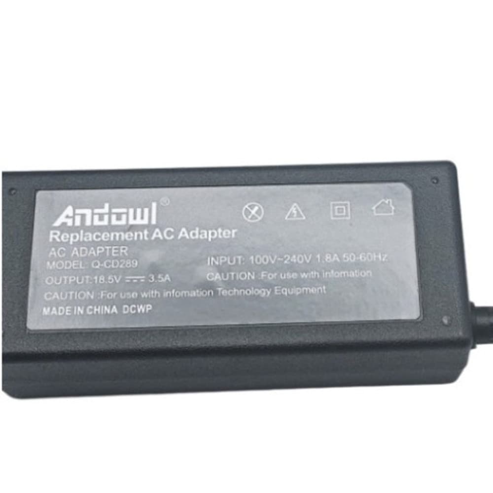 CARICABATTERIE UNIVERSALE PER LAPTOP HP 70W 18,5V 3,5A ADATTATORE ALIMENTAZIONE Q-CD289 - 7