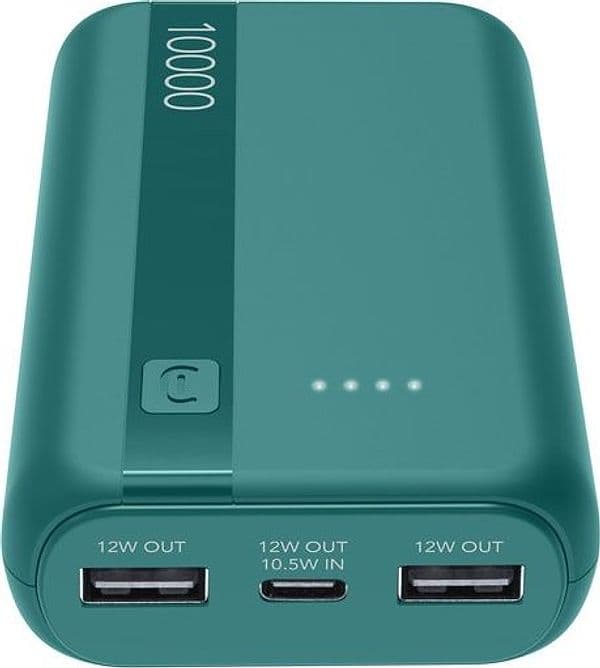 powerbank 10.000 mah usb-c /  verde