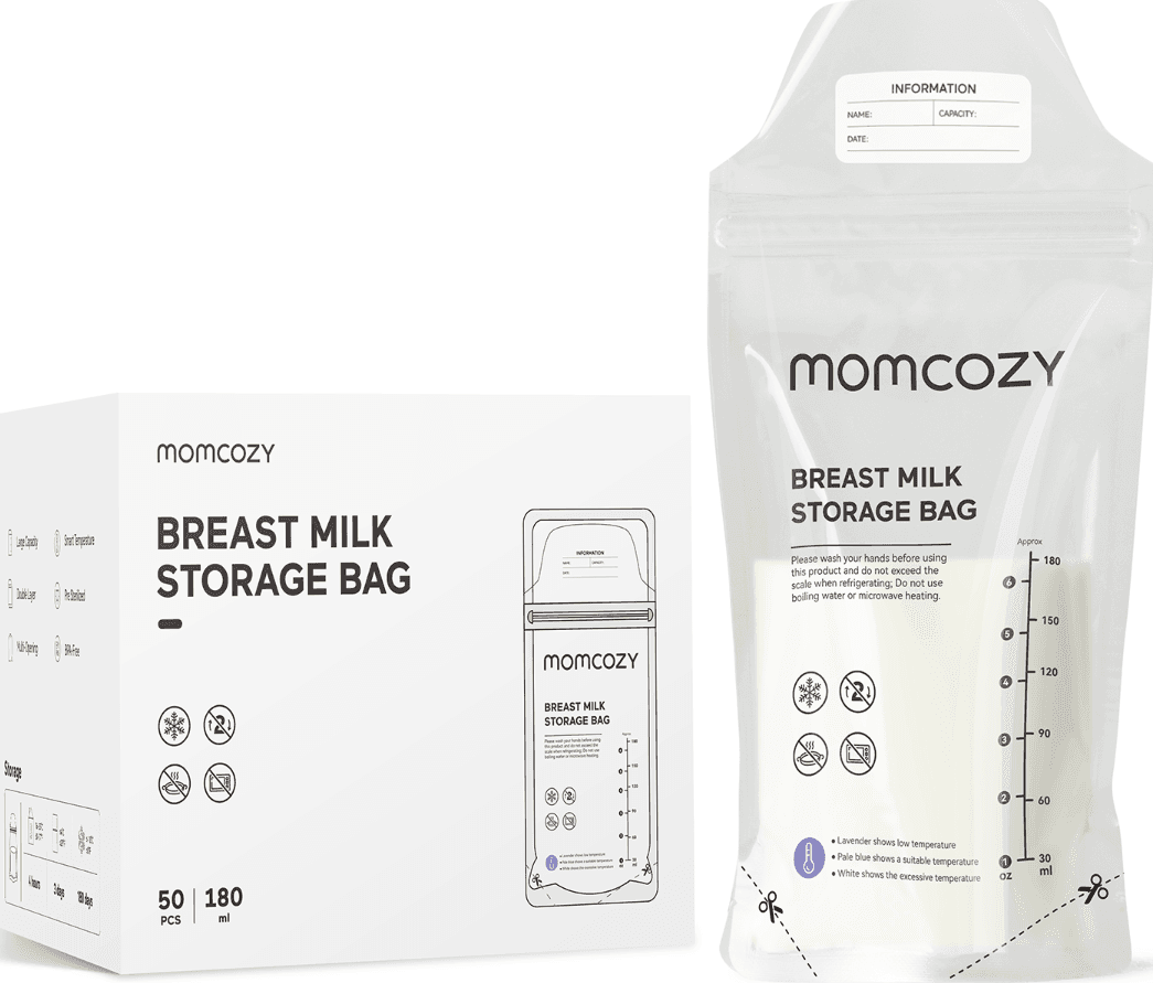 Sacchetti per Conservazione latte Materno Momcozy 120pz