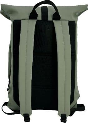 zaino per notebook impermeabile verde militare - 3