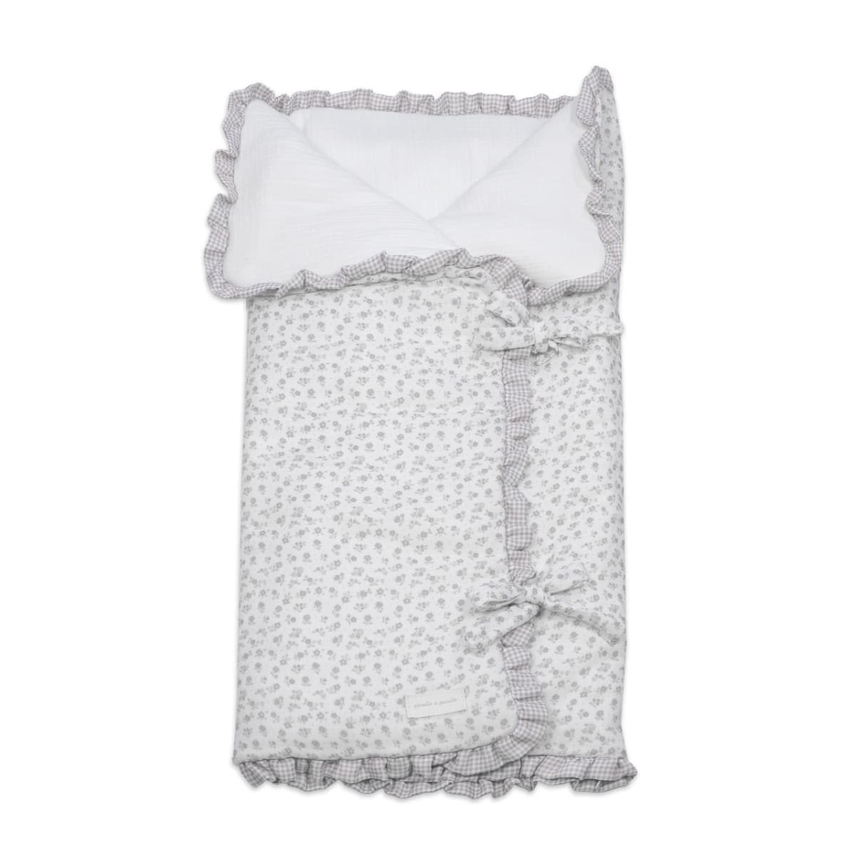 Sacco Nanna Pasito a Pasito Little Bloom Flor Grigio TOG 2,5