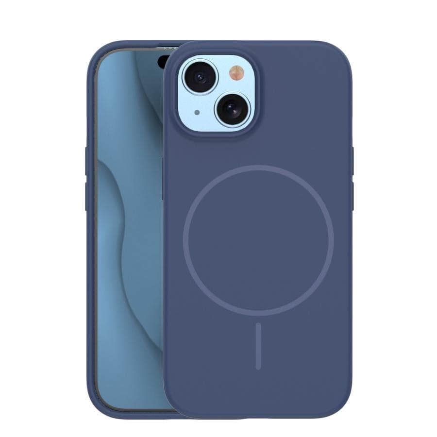 cover  silicone iphone 15 pro BLUcompatibile magsafe