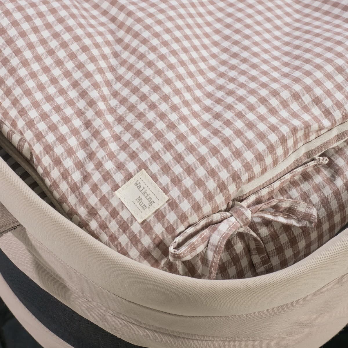 Sacco Nanna/Coperta Pasito a Pasito WM Praliné Vichy Moka TOG 2,5 - 8