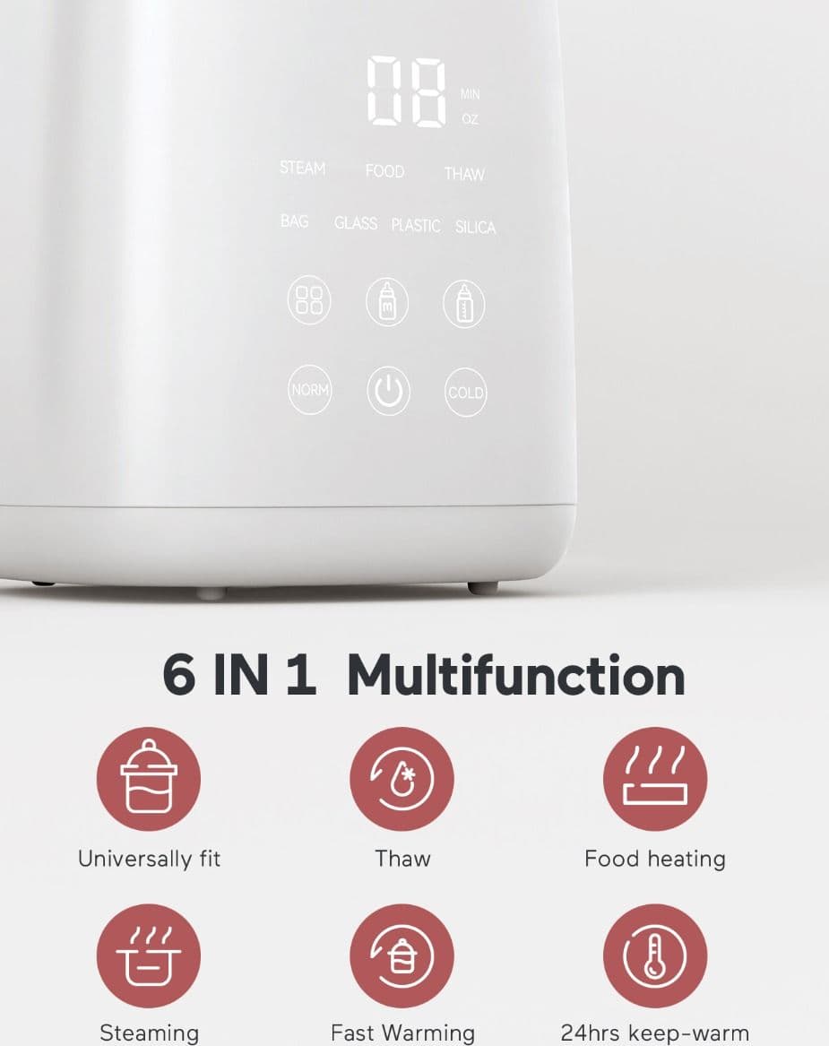 Scaldabiberon Veloce 6 in 1 Momcozy - 2