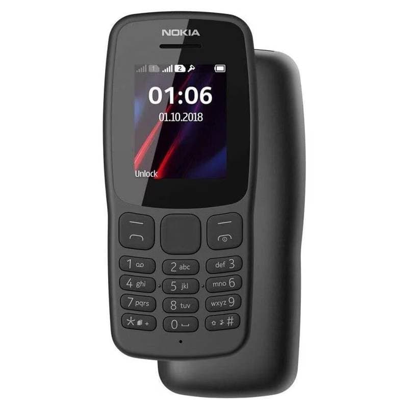 nokia 106 dual sim black