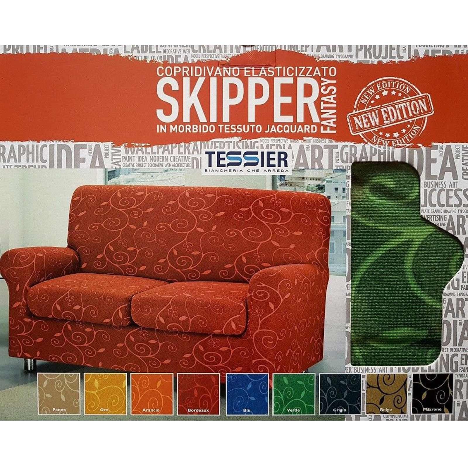 Copriseduta copridivano Tessier Skipper Fantasy - 18