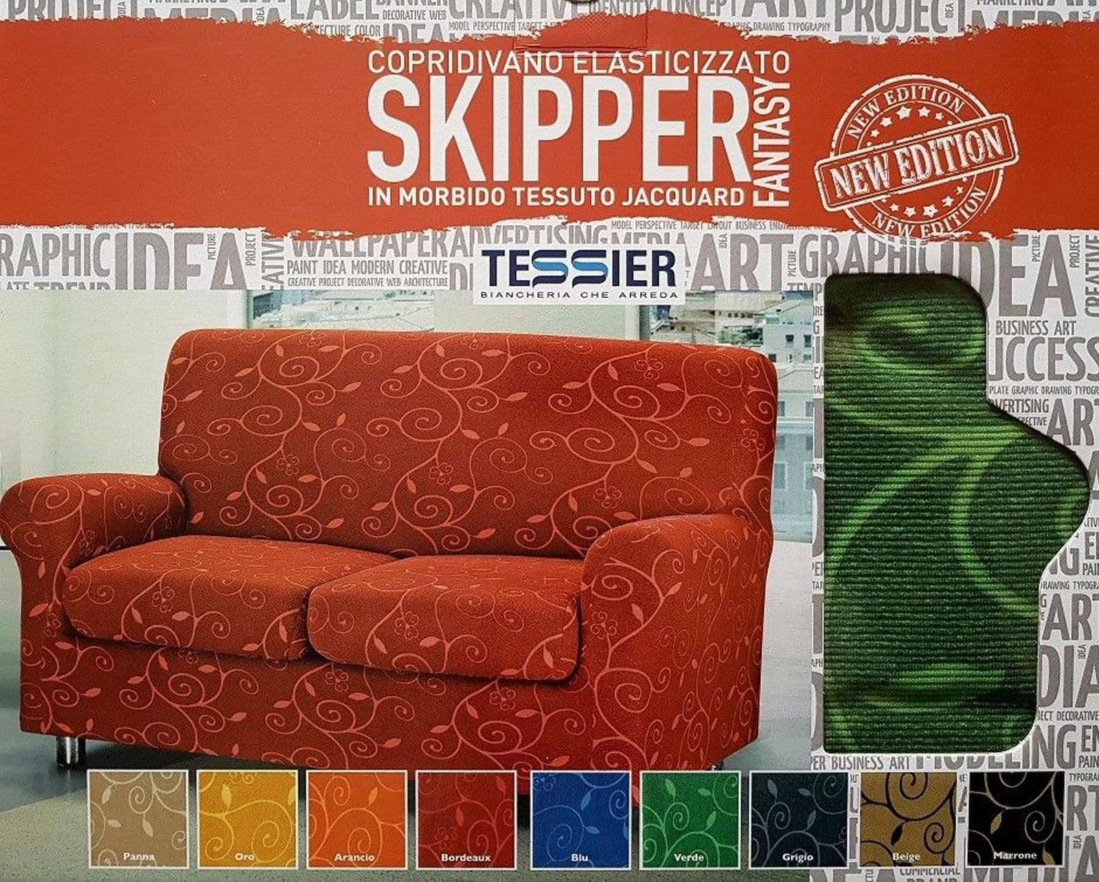 Copriseduta copridivano Tessier Skipper Fantasy - 2