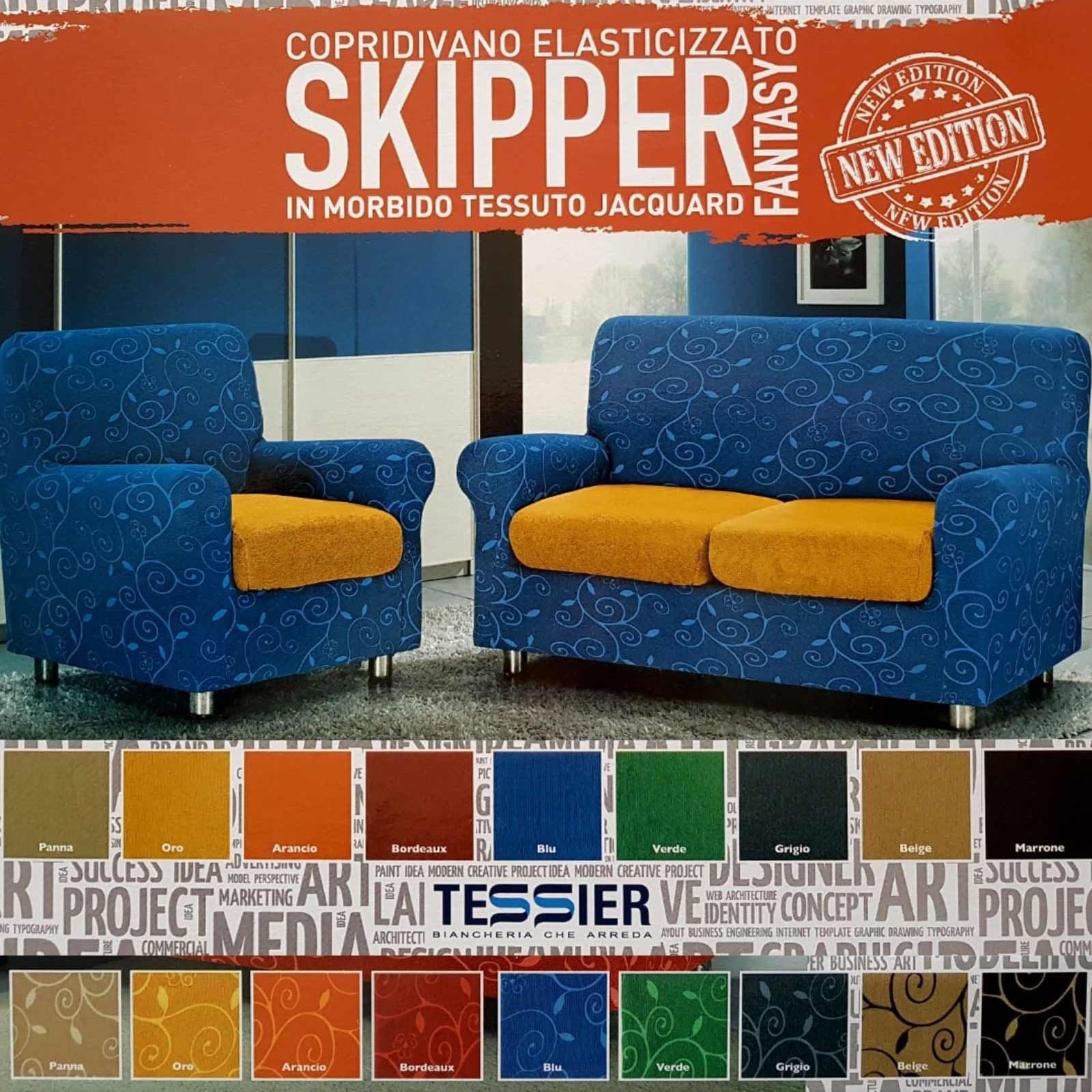 Copriseduta copridivano Tessier Skipper Fantasy - 14