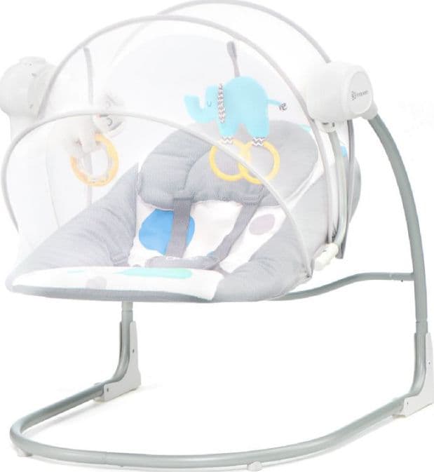 Sdraietta a Dondolo Elettrica Kinderkraft Minky Mint - 2