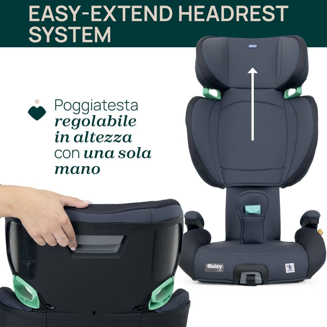 Seggiolino auto Quizy i-Size Chicco - 3