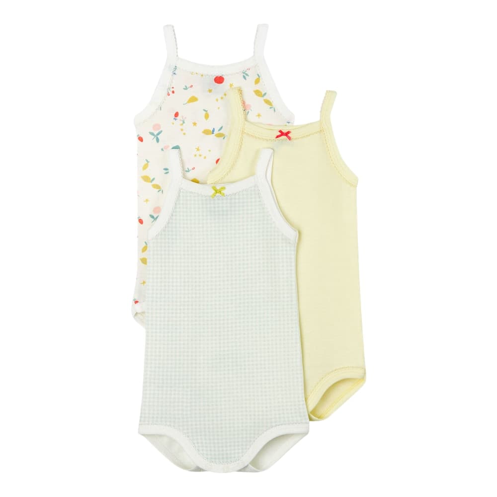 Set Body Giromanica Petit Bateau in Cotone Primaverile – 36 mesi