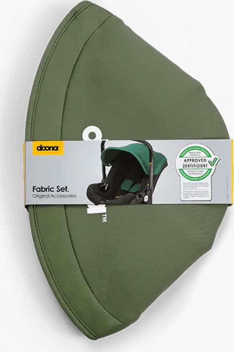 Set Cappotta e Spallacci per Seggiolino Auto Doona-Desert Green - 2