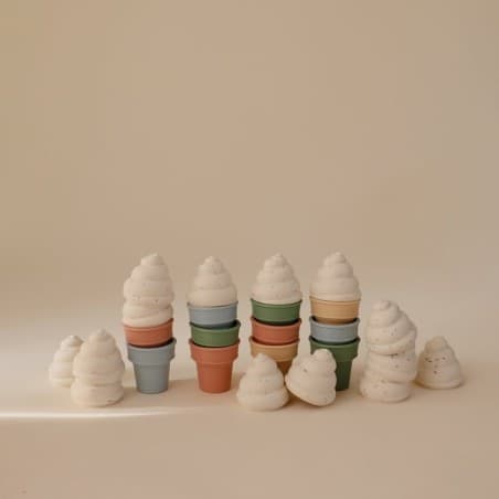 Set da 4 Ice Cream Giocattolo Mushie - 2