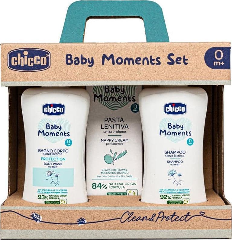 Set regalo Chicco Infanzia Clean&Protect Baby Moments