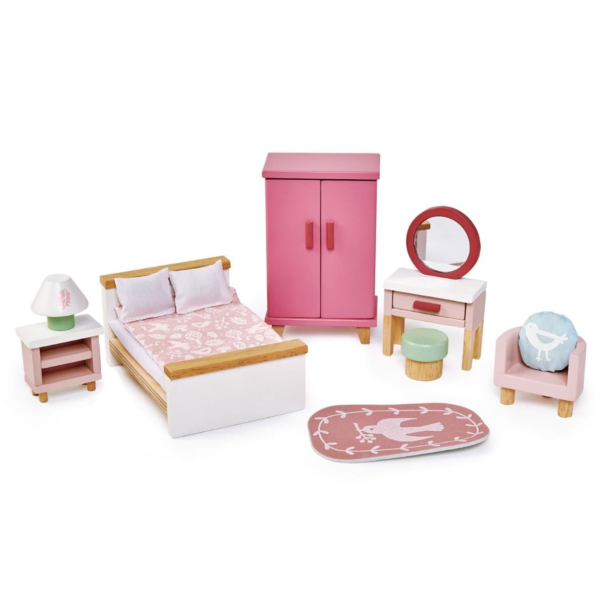 Set Stanza da Letto per Casa delle bambole Tender Leaf